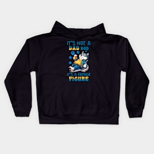 BLUEY DAD FIGURE Kids Hoodie